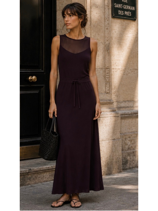 Akris Punto Dresses & Skirts - Akris Punto Burgundy Maxi Dress Size 8 NWT